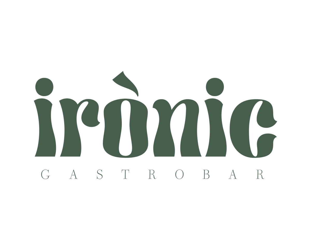 Irònic brand identity by Xevi Machado — restaurant, Palafrugell, Catalonia (02)