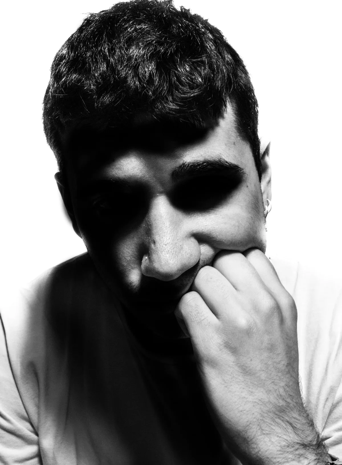 Black and white portrait photograph by Xevi Machado (02)