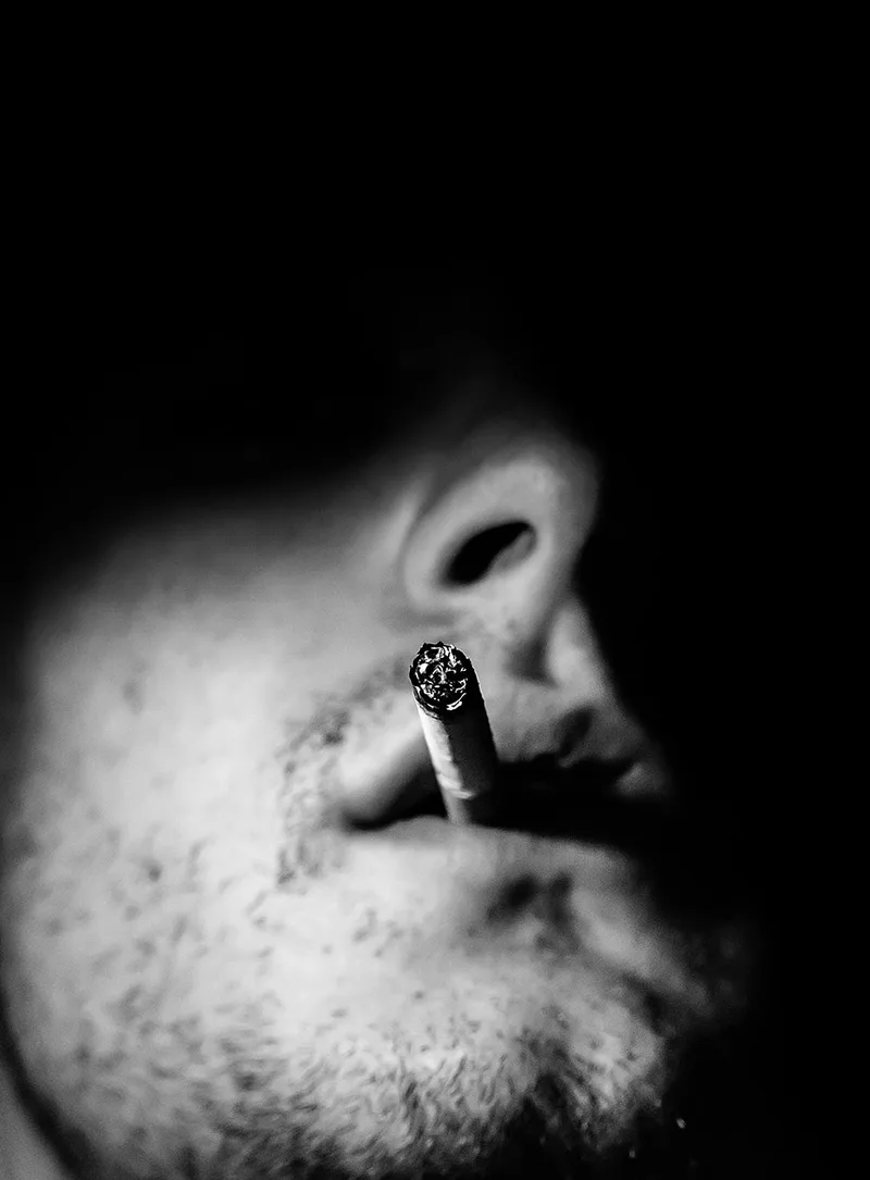 Black and white portrait photograph by Xevi Machado (06)